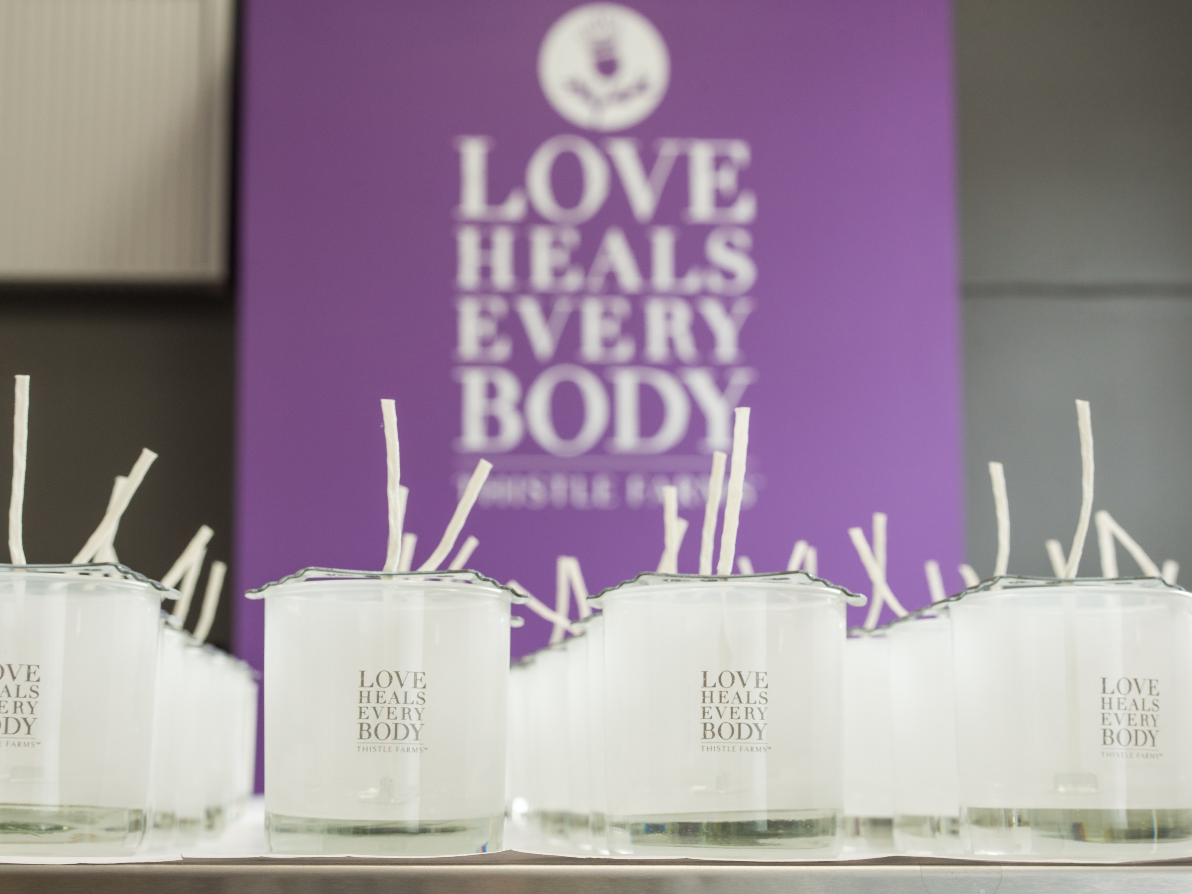 Love Heals Every Body candles