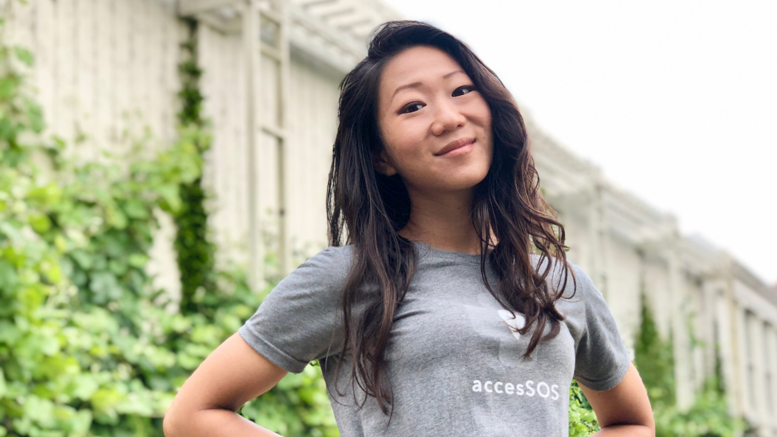 Gabriella Wong founder of accessSOS poses for a photo